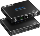 GENERIC|HDMIC54KUSB|1 YR WTY. 4K HDMI + USB Extender: 100m @ 1080P, 90m @ 4K (CAT6) / 80m @ 1080P, 70m @ 4K (CAT5E) – Solid Copper Only, No CCA