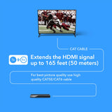GENERIC|HDMIC51080|1 YR WTY. 1080P HDMI Extender: 50m (Cat6) | 40m (Cat5e) – Solid Copper Only, No CCA