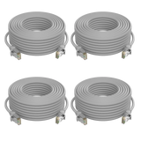 IQCCTV®|IQK04DC|1 YR WTY. 4 camera 8MP/4K IP Dome CCTV Kit, Smart AI, Active Deterrent, 20m cable per camera, 9 channel NVR, NDAA