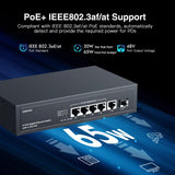 GENERIC|POESW4|1 YR WTY. 4 Port Gigabit PoE Switch + 1 Gigabit Uplink Port