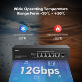 GENERIC|POESW4|1 YR WTY. 4 Port Gigabit PoE Switch + 1 Gigabit Uplink Port