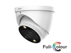 DAHUA®|HAC-HDW1509TP-Z-A-LED|3 YR WTY. 5MP 16:9 Starlight Full Colour Turret Dome, 40m White Light, 2.7-13.5mm lens, Audio Mic,  CVI/TVI/AHD/Analogue Switchable, 12Vdc *Special order. 3-5 days lead time