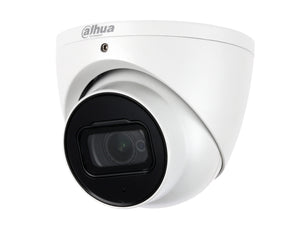 DAHUA®|HAC-HDW2802TP-A|3 YR WTY. 4K Starlight Turret IR Dome, 50m IR, Full Metal, 2.8mm lens, Audio Mic, WDR,  OSD, HD/SD Switchable, 12Vdc *Special order. 3-5 days lead time