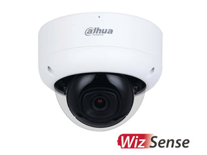 DAHUA®|IPC-HDBW3541E-S-S2|3 YR WTY. WizSense H.265+ 5MP Mini VR Dome Camera, 50m IR, SMD Plus, Mic, 2.8mm Lens, SD Card, IK10, IP67, PoE, 12Vdc *Special order. 3-5 days lead time