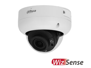DAHUA®|IPC-HDBW3841R-ZAS-S2|3 YR WTY. WizSense H.265+ 8MP/4K VR Dome Camera, 40m IR, SMD Plus, 2.7-13.5mm Lens, Audio & Alarm Input/Output, SD Card, IK10, IP67, PoE, 12Vdc *Special order. 3-5 days lead time