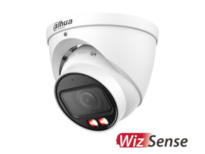 DAHUA®|IPC-HDW2849T-ZS-IL|3 YR WTY. Wizsense H.265+ 8MP/4K Turret Dome Camera, Dual Illumination 40m IR/White Light LED, Mic, 2.7-13.5mm Lens, SD Card, IP67, PoE, 12Vdc *Special order. 3-5 days lead time