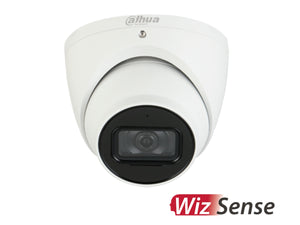 DAHUA®|IPC-HDW3541EM-S-S2|3 YR WTY. WizSense H.265+ 5MP Turret Dome Camera, 50m IR, SMD Plus, Mic, 2.8mm Lens, SD Card, IP67, PoE, 12Vdc *Special order. 3-5 days lead time