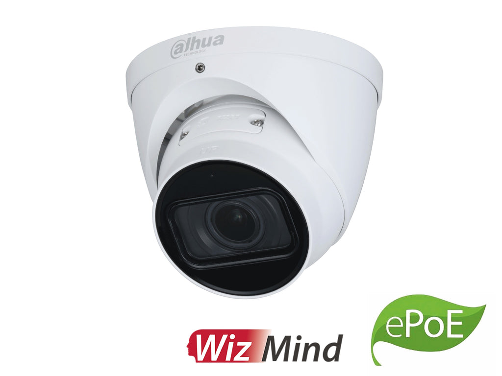 Order Wty DAHUA®|IPC-HDW5842T-ZE-ATC-S3|3 YR WTY. 8MP Pro AI Turret Dome, IR, St ...