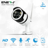 Ener-J ®|IPC1015|1 YR WTY. Smart WiFi Outdoor Bullet IP Camera, 1080P HD *Special order. 3-5 days lead time