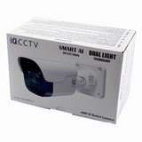 IQCCTV®|IQC04BFW-2|1 YR WTY. 4MP IP Bullet, Smart AI, Wide Angle, Colour & IR Night Vision, Active Deterrent