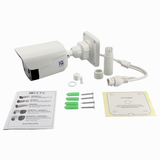 IQCCTV®|IQC04BFW-2|1 YR WTY. 4MP IP Bullet, Smart AI, Wide Angle, Colour & IR Night Vision, Active Deterrent