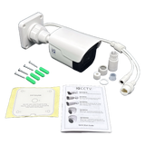 IQCCTV®|IQK12DC|1 YR WTY. 12 camera 8MP/4K IP Dome CCTV Kit, Smart AI, Active Deterrent, 20m cable per camera, 16 channel NVR, NDAA