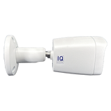 IQCCTV®|IQC08BFW|1 YR WTY. 8MP/4K IP Bullet, Smart AI, Wide Angle, Colour & IR Night Vision, Active Deterrent, NDAA