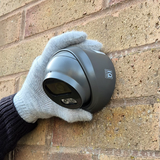 IQCCTV®|IQC08DFB|1 YR WTY. 8MP/4K IP Dome, Smart AI, Wide Angle, Colour & IR Night Vision, Active Deterrent, NDAA