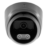 IQCCTV®|IQC08DFB|1 YR WTY. 8MP/4K IP Dome, Smart AI, Wide Angle, Colour & IR Night Vision, Active Deterrent, NDAA