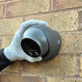 IQCCTV®|IQK02DMB|1 YR WTY. 2 camera 8MP/4K IP 5x Zoom Dome CCTV Kit, Smart AI, Active Deterrent, 20m cable per camera, 9 channel NVR, NDAA
