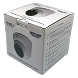 IQCCTV®|IQC08DMW|1 YR WTY. 8MP/4K IP Dome, Smart AI, 5x Zoom, Colour & IR Night Vision, Active Deterrent, NDAA