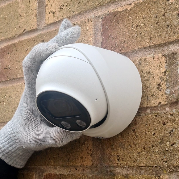 IQCCTV®|IQC08DMW|1 YR WTY. 8MP/4K IP Dome, Smart AI, 5x Zoom, Colour & IR Night Vision, Active Deterrent, NDAA