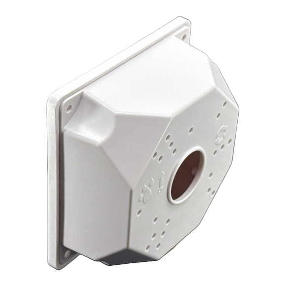 IQCCTV®|IQJB01|1 YR WTY. Junction Box for IQC04BFW, IQC08BFW and IQC08DFW, Polycarbonate, White