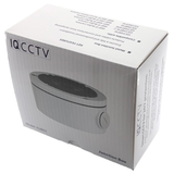IQCCTV®|IQJB03|1 YR WTY. IQJB03. Junction Box for IQC04BFW, IQC04BFWW, IQC08BFW & IQC08DFW, Metal, White