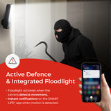 IQACCESS®│IQLIGHTCAM│1 YR WTY.    Smart LED Floodlight Wi-Fi Camera