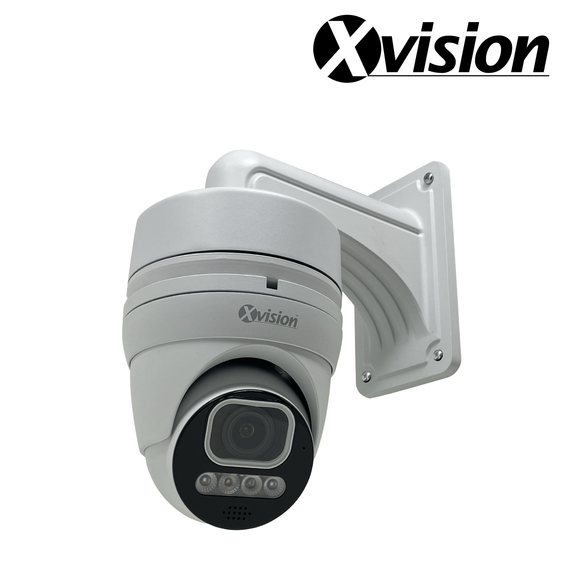XVISION®|X6C8000ADM-W-WB|3 YR WTY. 8MP (4K) AI powered Active Defence Motorised Lens Dome - White