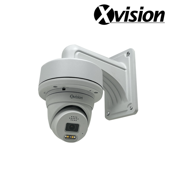 XVISION®|X5C8000AD-W-WB|3 YR WTY. 8MP (4K) AI powered Active Defence Mini Dome - White