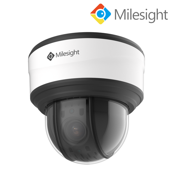 MILESIGHT®│MS-C5371-X12PC│2 YR WTY.    5MP AI+BI PTZ Mini Dome IP CCTV Camera *Special order - refund/exchange not possible. 3-5 days lead time