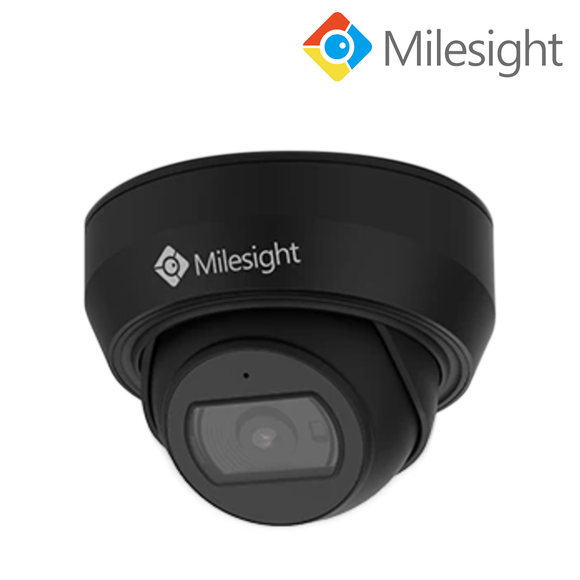 MILESIGHT®│MS-C5375-FPD-BLK│3 YR WTY.    5MP AI+BI Pro Dome - Black IP CCTV Camera *Special order - refund/exchange not possible. 3-5 days lead time
