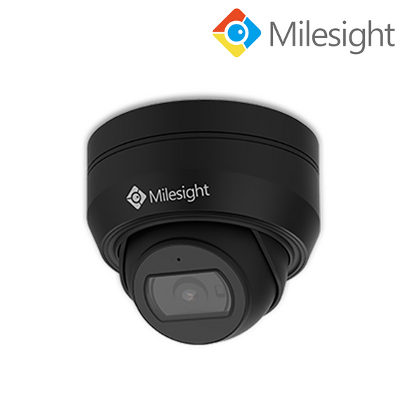 MILESIGHT®│MS-C5375-PDJ-BLK│3 YR WTY.    5MP AI+BI Mini Dome - Black IP CCTV Camera *Special order - refund/exchange not possible. 3-5 days lead time