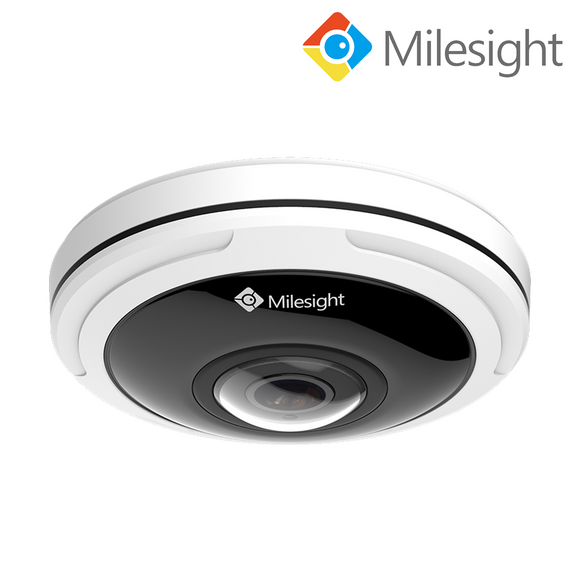 MILESIGHT®|MS-C9674-PA |3 YR WTY. 12MP AI Panoramic Fisheye IP CCTV Camera *Special order - refund/exchange not possible. 8-12 wks lead time