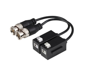 DAHUA®|PFM800-4K|1 YR WTY. 4K HDCVI Passive Twisted Pair Transceiver Balun, pigtail design (pack of 2)