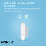 Ener-J ®|SHA5265|1 YR WTY. Smart WiFi Wireless Window/Door Sensor *Special order. 3-5 days lead time