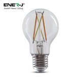 Ener-J ®|SHA5298|1 YR WTY. Smart WiFi CCT Changing & Dimmable GLS A60 LED Lamp E27 8.5W *Special order. 3-5 days lead time