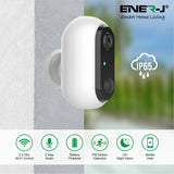Ener-J ®|SHA5319|1 YR WTY. Smart Wireless 1080P Battery Camera with Rechargeable batteries *Special order. 3-5 days lead time