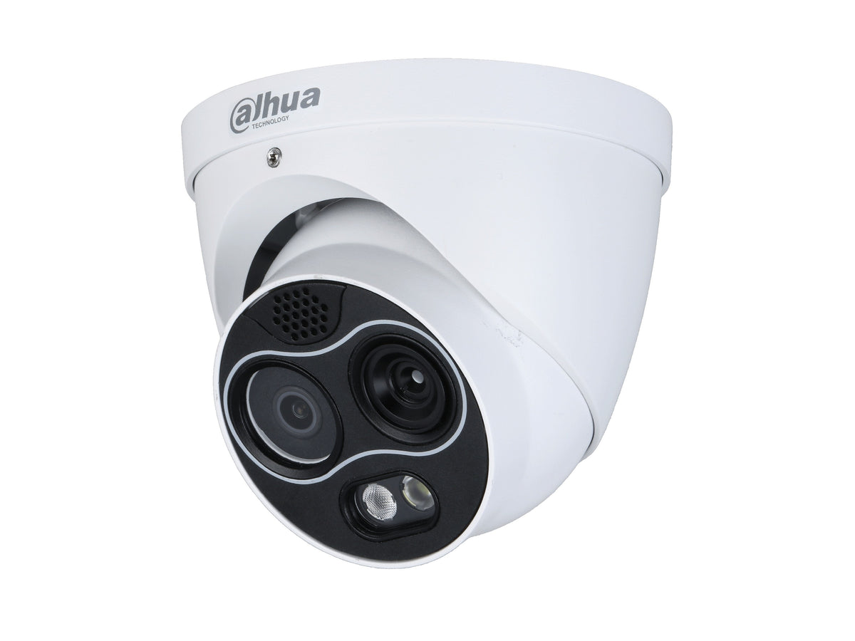 DAHUA®|TPC-DF1241P-TB3F4-DW-S2|3 YR WTY. Thermal Hybrid Turret, 3.5mm – Y3K
