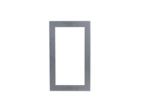 DAHUA®|VTM125|3 YR WTY. 2 Module Anodised Aluminium Surround Fascia Plate for VTO4202F-MX Series