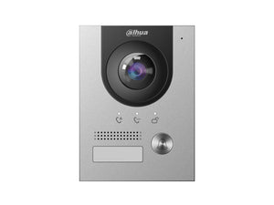 DAHUA®|VTO2202F-P-S2|3 YR WTY. IP Villa Outdoor Station, 2MP, 160° Viewing angle, Aluminium Alloy Plate, 2 Wire Support, IP55, IK07, Surface or Flush mount options, 12Vdc or PoE