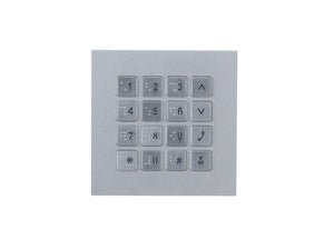 DAHUA®|VTO4202F-MK|3 YR WTY. Digital Coded Keypad Module, Backlit, IK07 Anodised Aluminium, IP65