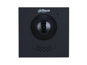 DAHUA®|VTO4202FB-P-S2|3 YR WTY. Video Camera/Speech Module, 2MP 160 deg Day/Night Camera, IR, IK07 Anodised Aluminium Panel, IP65, PoE or 12Vdc, Black Finish