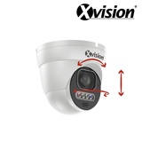 XVISION®|X6C8000ADM-W|3 YR WTY. 8MP (4K) AI powered Active Defence Motorised Lens Dome - White