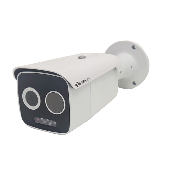 XVISION®|X4C5000ADT-W|3 YR WTY. 5MP Thermal IP Bullet, Deep Learning AI, Dual View, Active Defence, NDAA