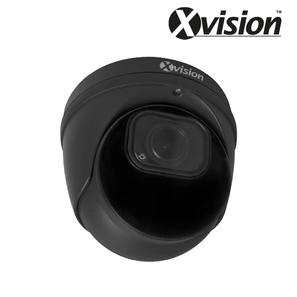 XVISION®│X4C5000VM-B-4│3 YR WTY.    5MP Pro Dome - Black IP CCTV Camera