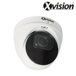 XVISION®│X5C8000VM-W-2│3 YR WTY.     4K AI+BI Pro Dome - White IP CCTV Camera