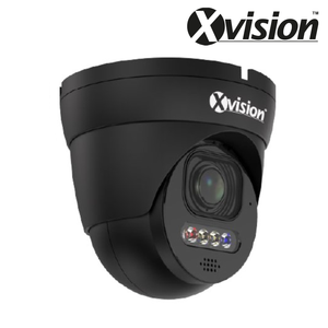XVISION®|X6C8000ADM-B|3 YR WTY. 8MP (4K) AI powered Active Defence Motorised Lens Dome - Black