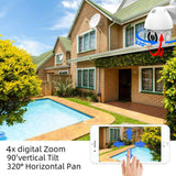 Ener-J ®|SHA5295|1 YR WTY. Smart WiFi Dome Outdoor IP Camera, IP65 *Special order. 3-5 days lead time