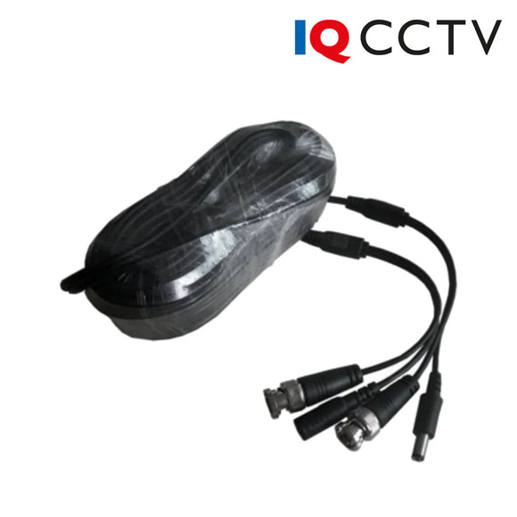 IQCCTV®│IQA1080C│3 YR WTY.     18m Plug and Play Cable for HDCCTV Cameras
