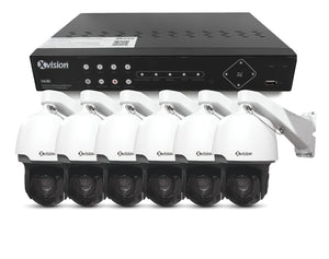 XVISION®│X4C5000SD33-S6-2T│3 YR WTY.    5MP Speed Dome 6 camera PoE IP CCTV system
