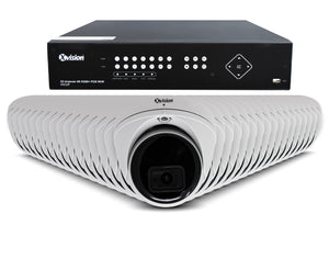 XVISION®│X5C8000V-W-S32-8T│3 YR WTY.    4K Mini Dome 32 camera PoE IP CCTV system