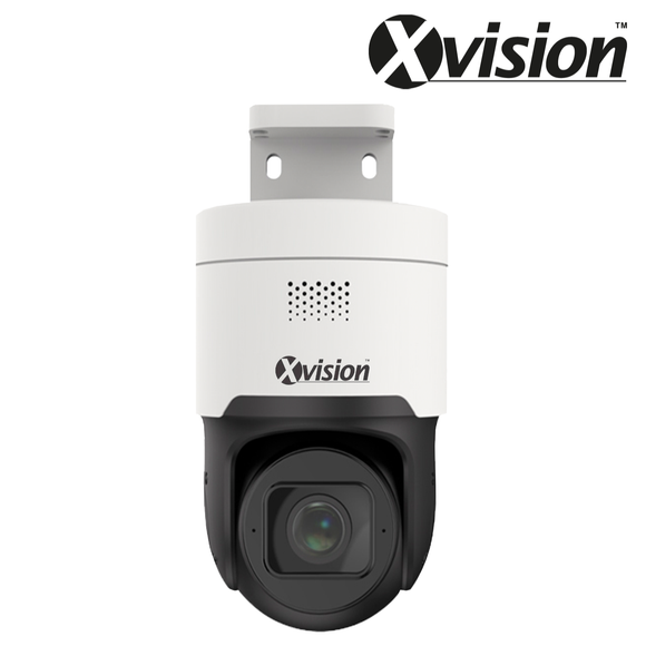 XVISION®|X5C8000SD|3 YR WTY. 8MP (4K) AI powered Active Defence 4x Zoom Auto Tracking Speed Dome - White